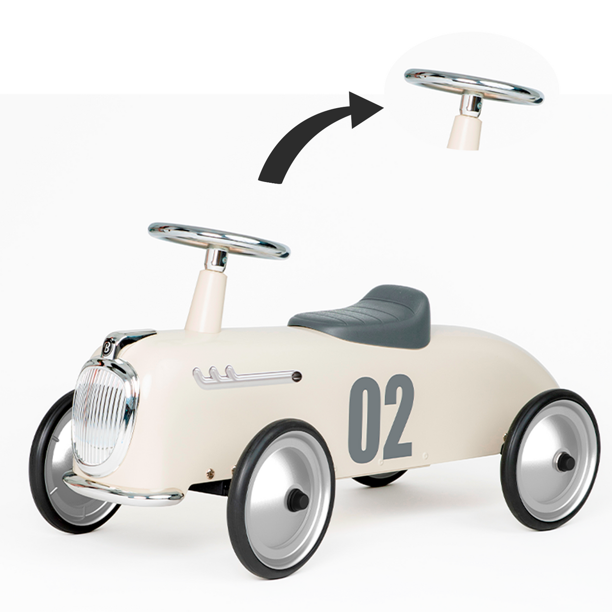 Roadster-Metalllenkrad