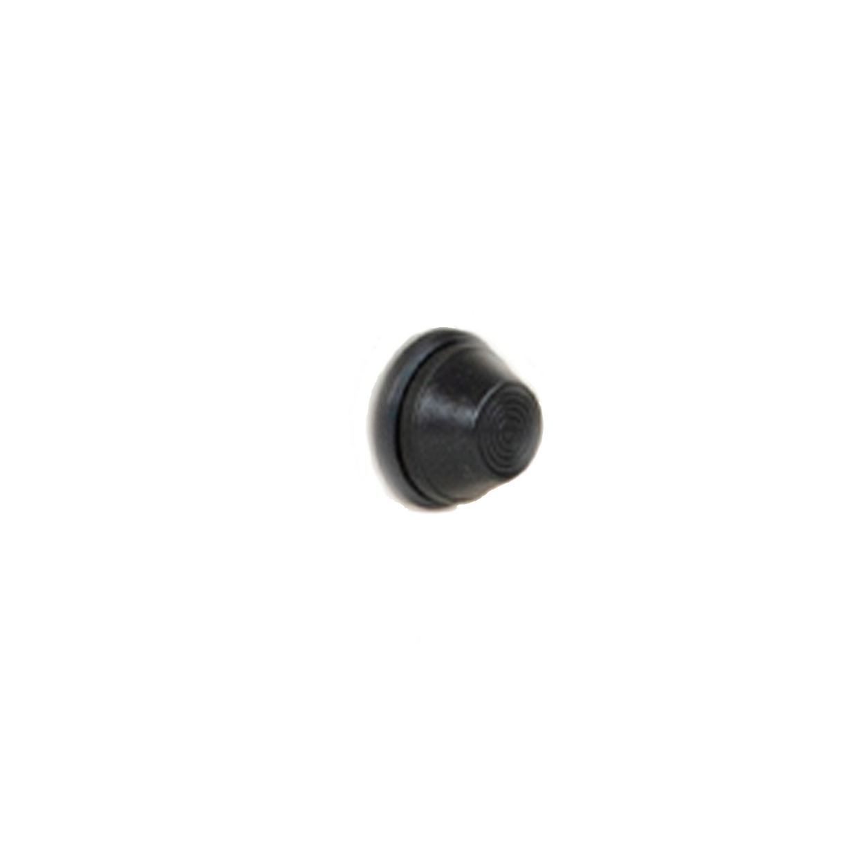 Schwarze Radkappe für Roadster