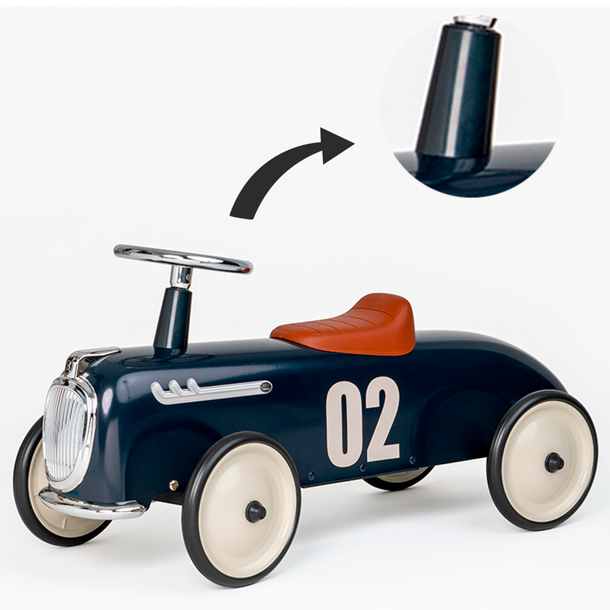 Lenksäule für Roadster Shark Blue