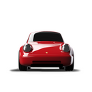 Racing Car Porsche 911 Rojo
