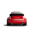 Racing Car Porsche 911 Rojo
