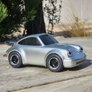 Racing Car Porsche 911 Silber