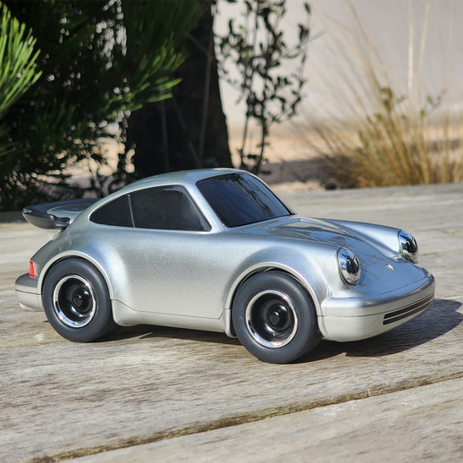 Racing Car Porsche 911 Silver