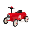 Racer rouge Baghera vu de trois quarts