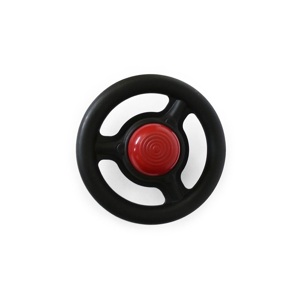 Lenkrad mit Hupe rot - Racer