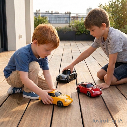 Racing Car Porsche 911 Jaune
