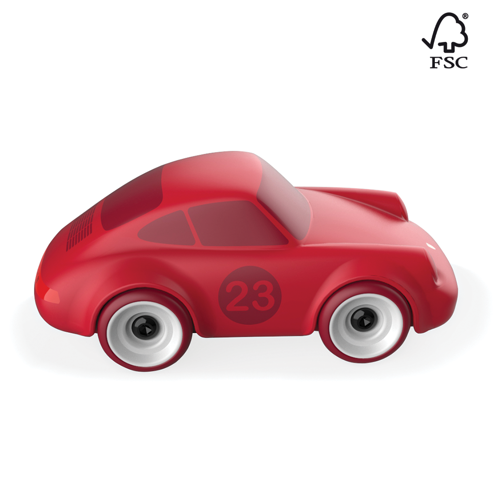 Voiture en bois FCS Porsche 911 Rouge