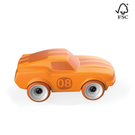 Voiture en bois FSc Ford Mustang Jaune