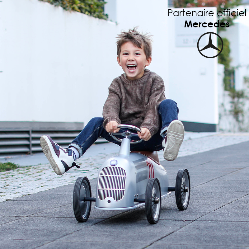 Maxi Porteur Rider Mercedes W25 Flèche d'argent