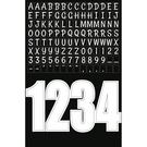 4 planches de 246 stickers (blancs et noirs)