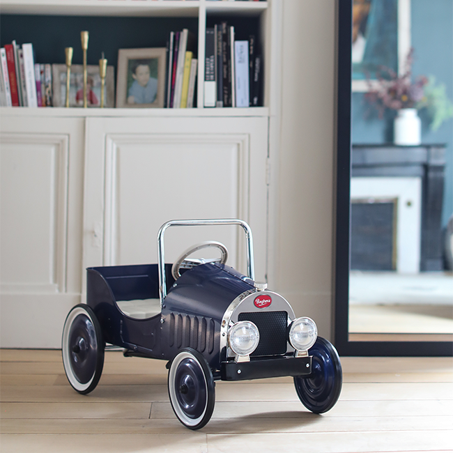 Classic Blue Pedal Car