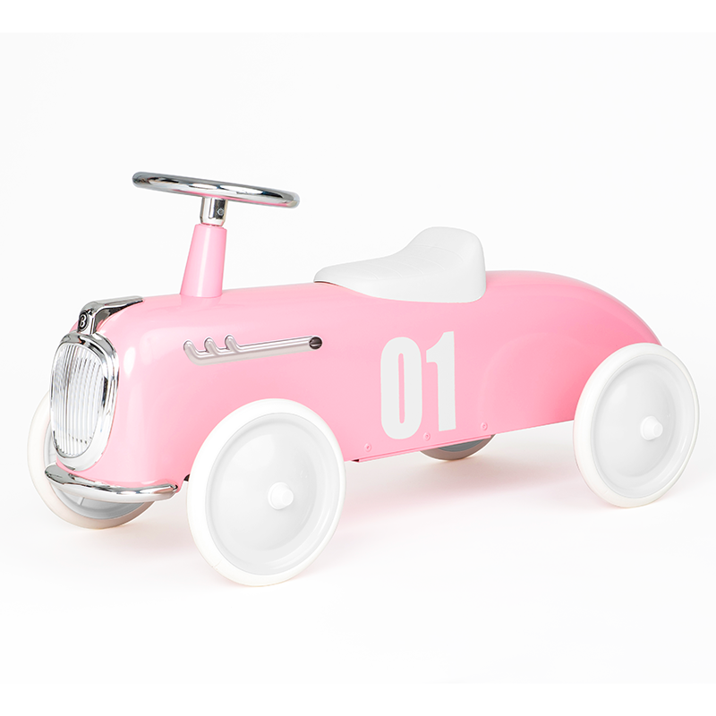 Pink pedal car sales