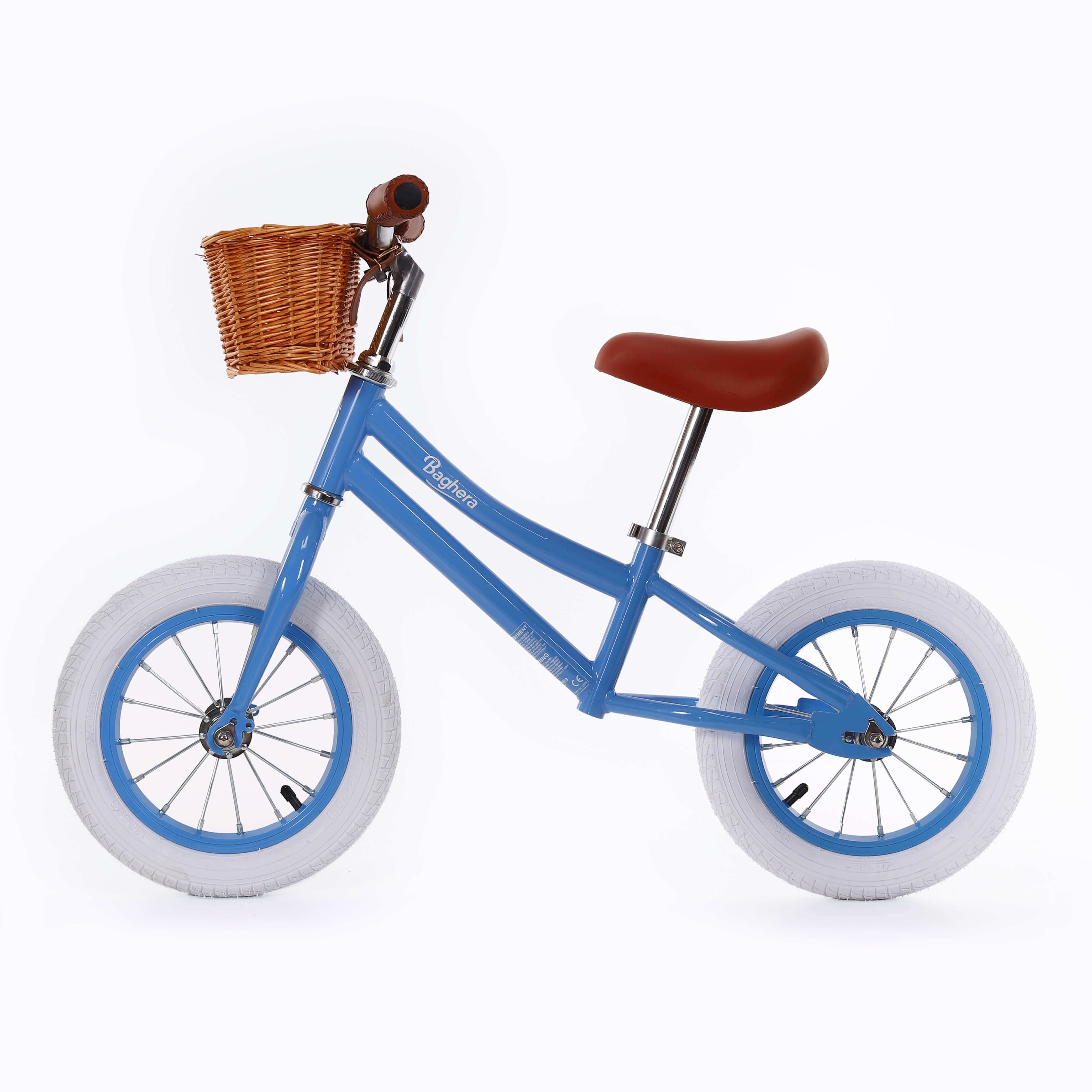 Vintage Blue Balance Bike Baghera