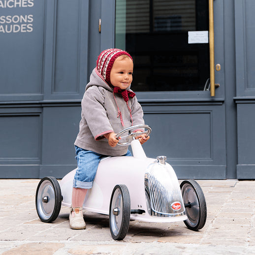 Enfant sur son Rider Rose Petal Pink Baghera